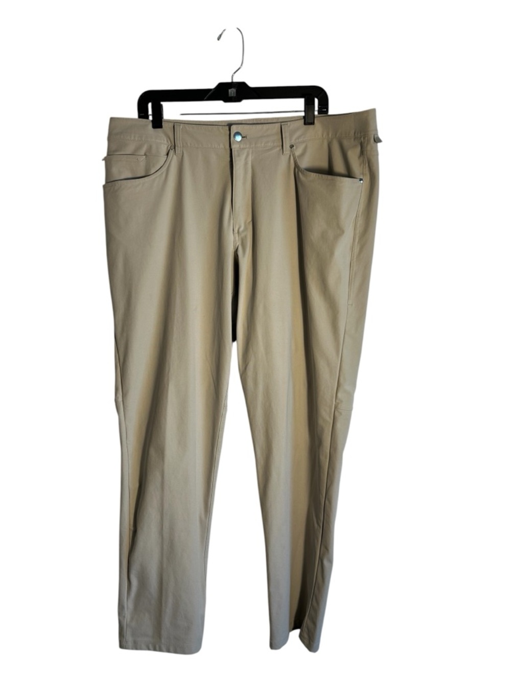 Lululemon Men’s Size 40 (measured) X 31 Pants Beige Active Athleisure 1417